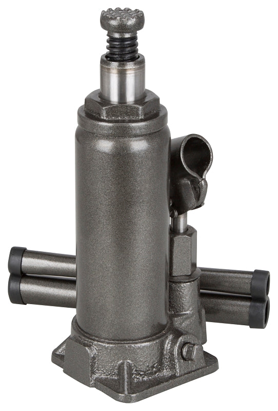 ProSource T010704 Hydraulic Bottle Jack, 4 ton, 7-5/8 to 14-5/8 in Lift, Steel, Gray