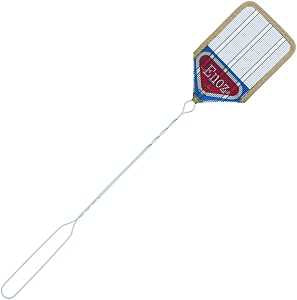 Enoz R38.24/73/73 Fly Swatter, 6-1/4 in L Mesh, 4-1/4 in W Mesh, Screen Cloth Mesh, Pack of 24