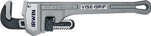 Irwin 2074114 Pipe Wrench, 2 in Jaw, 14 in L, Aluminum, I-Beam Handle