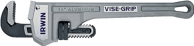 Irwin 2074114 Pipe Wrench, 2 in Jaw, 14 in L, Aluminum, I-Beam Handle