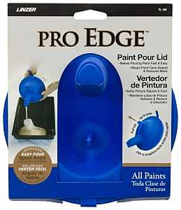 Linzer FL100 Pro Edge Paint Pour Lid, Plastic, Blue