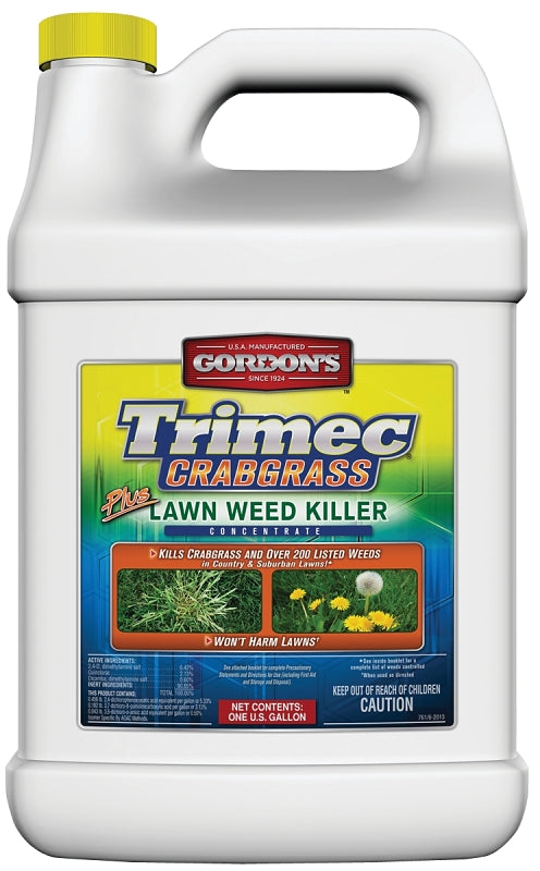 Gordon's Trimec 761200 Weed Killer, Liquid, Spray Application, 1 gal, Pack of 4