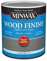 Minwax 108210000 Wood Stain, Solid Stain, Classic Gray, Liquid, 32 fl-oz, Pack of 4