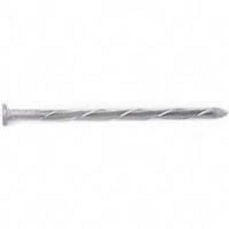 National Nail 00004132 Siding Nail, 6d, 2 in L, Steel, Galvanized, Flat Head, Round, Spiral Shank, 50 lb