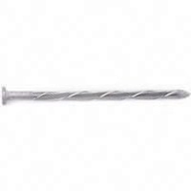 National Nail 00004172 Siding Nail, 10d, 3 in L, Steel, Galvanized, Flat Head, Round, Spiral Shank, 50 lb