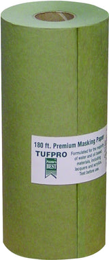 Trimaco EasyMask 12206 Trim Masking Paper, 180 ft L, 6 in W, Green