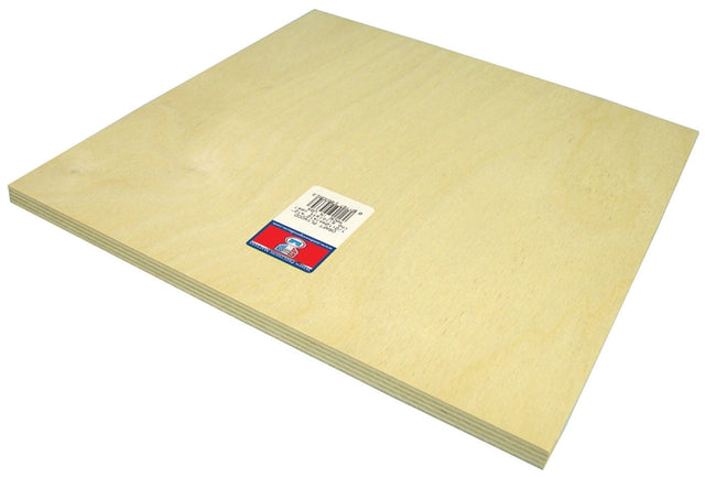 Midwest Products 5335 Craft Plywood, 12 in L, 12 in W