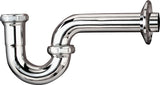 Plumb Pak PP20200 P-Trap, 1-1/4 in, NPT x Flanged, 22 ga Thick Wall
