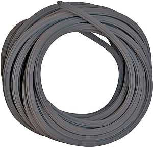 Make-2-Fit P 7530 Screen Retainer Spline, 0.250 in D, 25 ft L, Vinyl, Black, Round