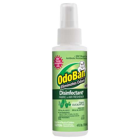 OdoBan Eucalyptus Scent Disinfectant Spray 4 oz 1 pk, Pack of 24