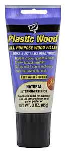 DAP 7079800580 Wood Filler, Paste, Slight, Natural, 3 oz Tube