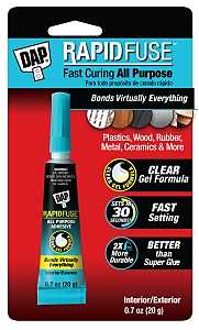 DAP 7079800178 All-Purpose Adhesive, Gel, Clear