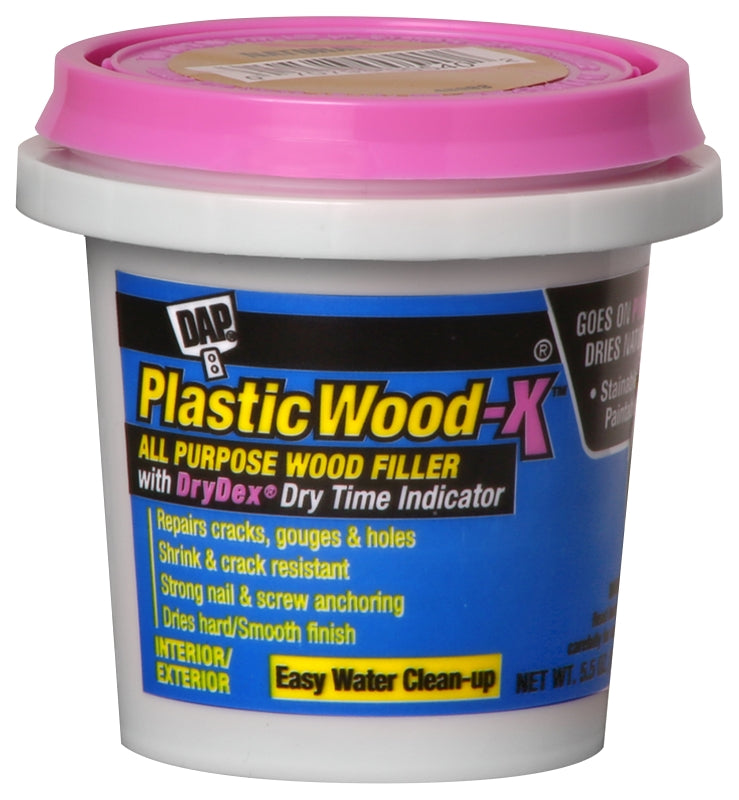 DAP 707987079800540 Wood Filler, Paste, Musty, Natural, 5.5 oz