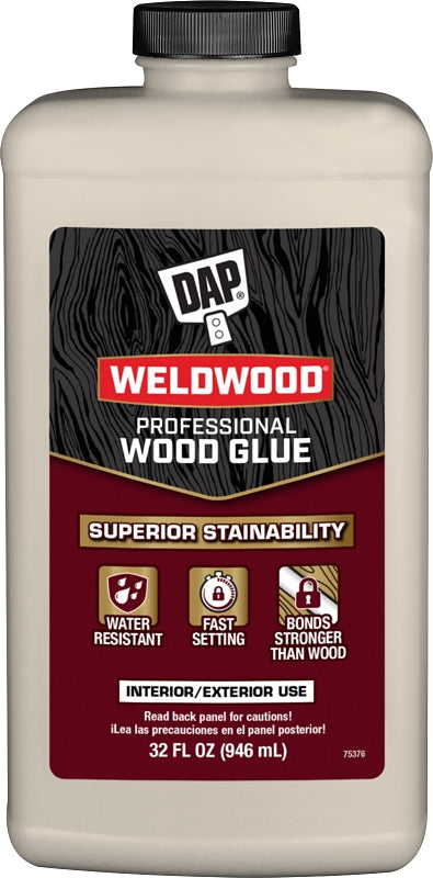 DAP Professional Series 7079800482 Wood Glue, 32 oz