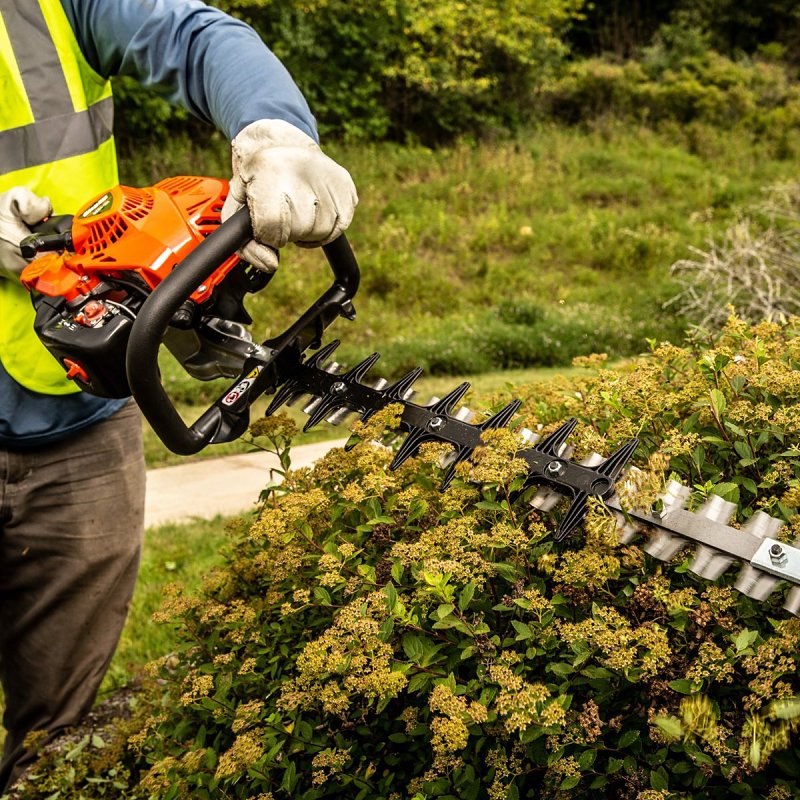 Echo HC-2020AA Hedge Trimmer, 21.2 cc Engine Displacement, 2-Stroke Engine, 20 in Blade, Large Rear Handle