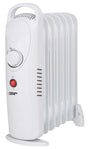 PowerZone CYPB-7 Mini Oil Filled Heater, 5.8 A, 120 V, 700 W Heating, 1-Heating Stage, White