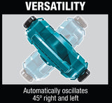 Makita DCF203Z Fan, Tool Only, 18 V, 290 cfm Air, 3-Speed, Includes: TE00000170 AC Adapter