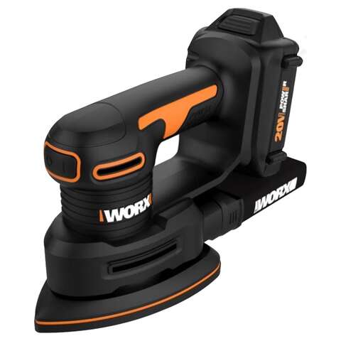 Worx 20V Cordless Detail Sander Kit (Battery & Charger)