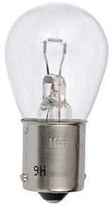 Peak 1156LL-BPP Miniature Automotive Bulb, 12.8 V, 27 W, Incandescent Lamp, Bayonet, Clear