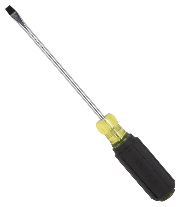 Vulcan MP-SD06 Screwdriver, 1/4 in Drive, Slotted Drive, 10 in OAL, 6 in L Shank, Plastic/Rubber Handle