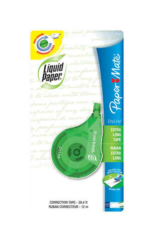 Paper Mate Liquid Paper White Correction Tape 1 pk