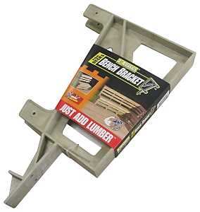 2x4basics 90166 Bracket, Resin, Sand