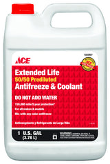 Ace Extended Life 50/50 Antifreeze/Coolant 1 gal, Pack of 6
