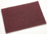 Scotch-Brite 7447 Hand Pad, 9 in L, 6 in W, Very Fine, Aluminum Oxide Abrasive, Pack of 20