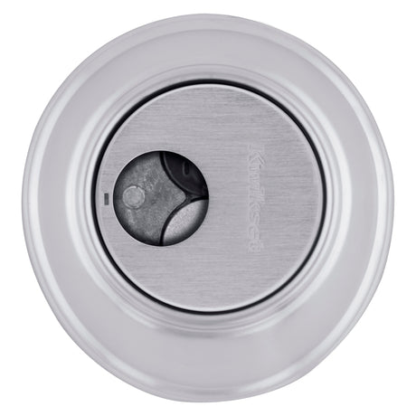 Kwikset 816 26D RCAL/RCS Deadbolt, Satin Chrome, 2-3/8 to 2-3/4 in Backset, SmartKey Keyway