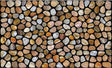 Apache Mills Masterpiece AP772-1029F Door Mat, 30 in L, 18 in W, Pebble Beach Pattern, Flocked Fiber Surface