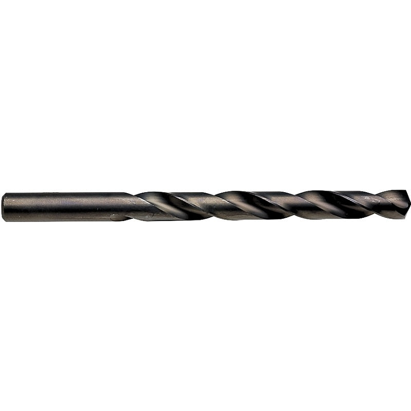 Irwin 67519 Jobber Drill Bit, 19/64 in Dia, 4-3/8 in OAL, Spiral Flute, 1-Flute, 19/64 in Dia Shank, Cylinder Shank