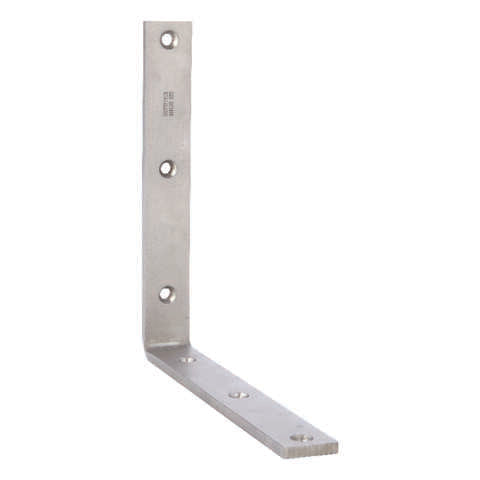 Ace 8 in. H X 1.25 in. W X 8 in. D Stainless Steel Inside L Corner Brace