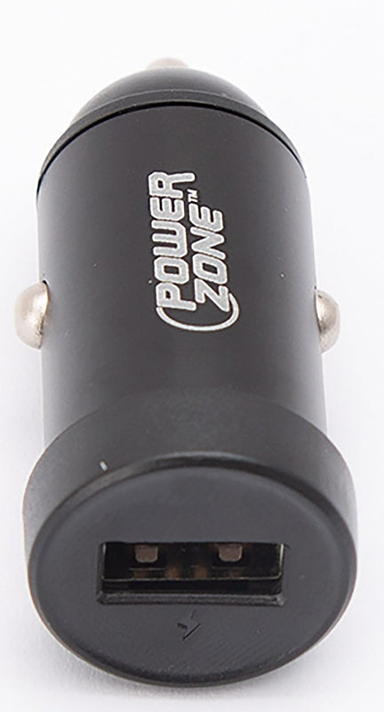 PowerZone KL-062CU USB Car Charger, Black