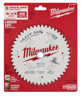 Milwaukee 48-40-0627 Track Saw Blade, 6-1/2 in Dia, 20 mm Arbor, 48-Teeth, Tungsten Carbide Cutting Edge