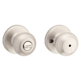 Kwikset 300CV 15 RCAL RCS Privacy Door Knob, Satin Nickel