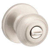 Kwikset 300CV 15 RCAL RCS Privacy Door Knob, Satin Nickel