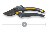 Woodland Tools Co Compact Duralight 05-2002-100 Pruner, 5/8 in Cutting Capacity, Carbon Steel Blade, Steel Blade