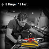 DieHard 12 ft. 8 Ga. Standard Booster Cable 175 amps