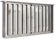 Master Flow 500 Foundation Vent, 28 sq-in Net Free Ventilating Area, Aluminum, Pack of 12