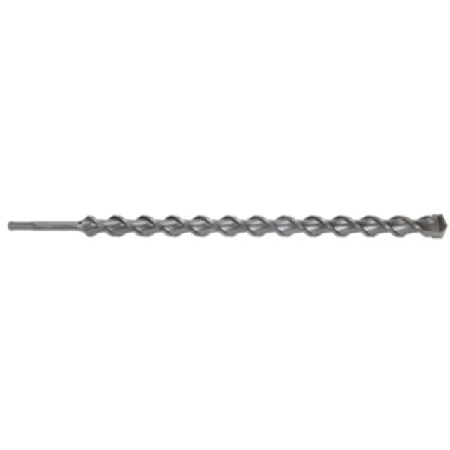 Irwin 322054 Hammer Drill Bit, 1 in Dia, 10 in OAL, Twist Flute, 1-Flute, 2 in Dia Shank, SDS Plus Shank