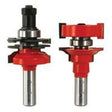 Freud 99-761 Router Bit Set, 3-3/4 in OAL, 1/2 in Dia Shank, Carbide