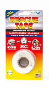 Harbor Products RT12012BWH Pipe Repair Tape, 12 ft L, 1 in W, White