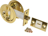 Johnson Hardware 15213PK1 Privacy, US3 Brass, 2-3/8 in Backset