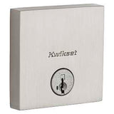 Kwikset Signature Series 258 SQT 15 SMT CP K4 V1 Deadbolt, 1 Grade, Zinc, Satin Nickel, 2-3/8, 2-3/4 in Backset