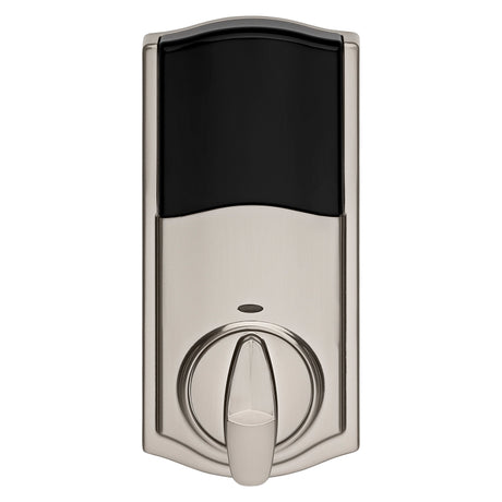 Kwikset 916TRL-15 Deadbolt, 2 Grade, Satin Nickel, 2-3/8 x 2-3/4 in Backset, 1-3/8 to 1-3/4 in Thick Door