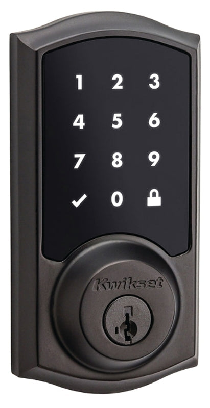 Kwikset 916TRL-11P Deadbolt, 2 Grade, Venetian Bronze, 2-3/8 x 2-3/4 in Backset, 1-3/8 to 1-3/4 in Thick Door