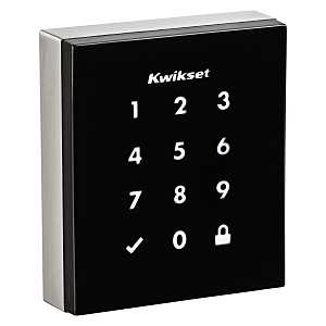 Kwikset 953 OBN 15 SMTCD RCALFD Deadbolt, Satin Nickel, 2-3/8, 2-3/4 in Backset, 1-3/8 to 2 in Thick Door