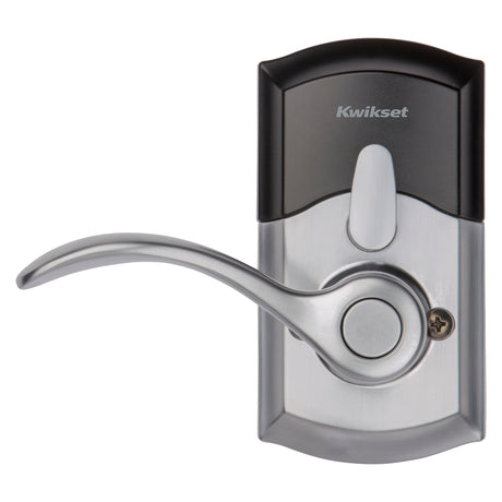 Kwikset 955PML 26D SMT CP Electronic Entry Lock, Satin Chrome, Commercial, AAA Grade, Zinc, Keypad Included