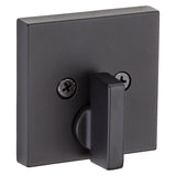 Kwikset Signature Series 258 SQT 514 SMT Deadbolt, 1 Grade, Keyed Key, Zinc, Iron Black, 2-3/8, 2-3/4 in Backset