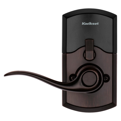 Kwikset 911TNL 11P SMT Electronic Entry Lock, Venetian Bronze, Residential, Metal, Reversible Hand